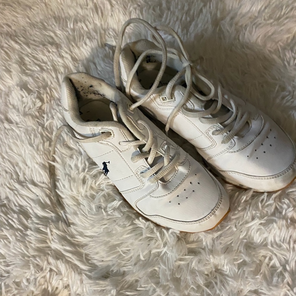 White polo sneakers